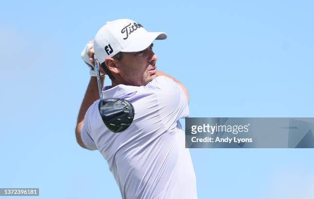 Charles Howell III hits a tee shot during the Pro Am prior to The Honda Classic at PGA National Resort And Spa on February 23, 2022 in Palm Beach...