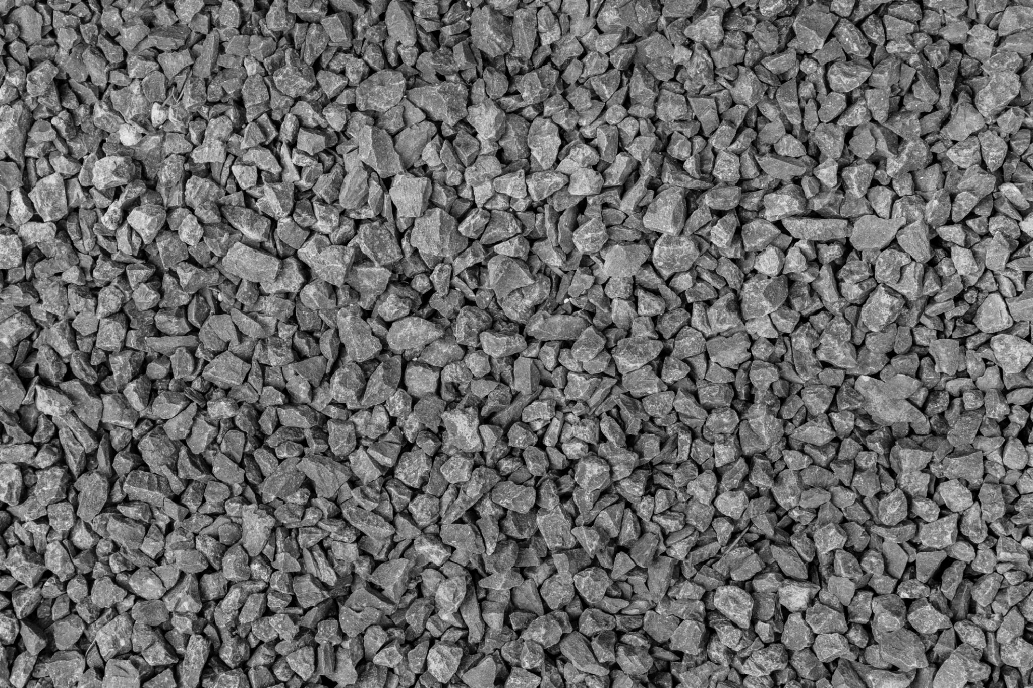 loose gravel pavement
