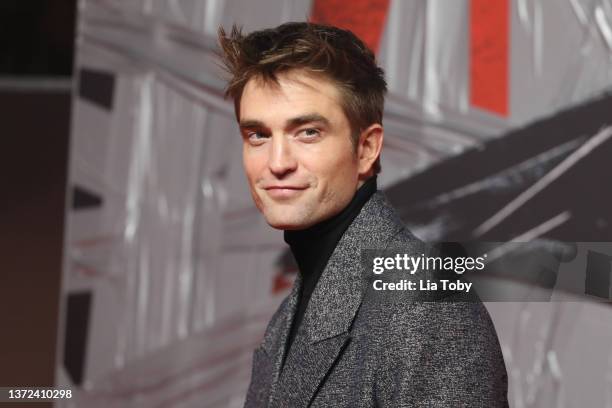 Robert Pattinson attends a special screening of The Batman at BFI IMAX Waterloo on February 23, 2022 in London, England.