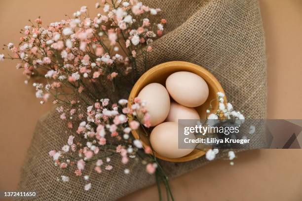 easter eggs. - easter religious stock pictures, royalty-free photos & images