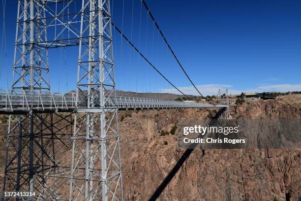 royal gorge bridge - fremont county colorado stock pictures, royalty-free photos & images