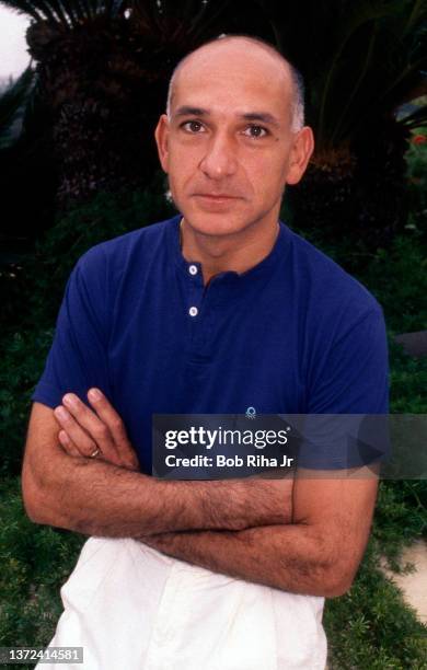 Actor Ben Kingsley portrait, October 21, 1988 in Beverly Hills, California.