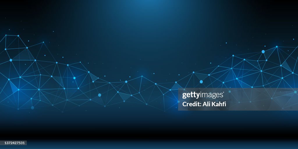 Abstrakter Netzwerkhintergrund