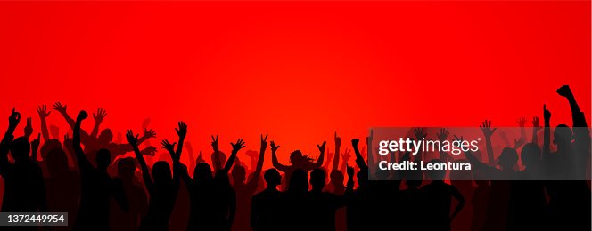 Crowd (All People Are Complete- a Clipping Path Hides the Legs) Crowd (All People Are Complete- a Clipping Path Hides the Legs)