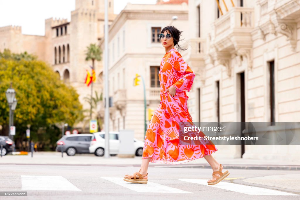 Zoe Helali Street Style Shoot In Palma de Mallorca