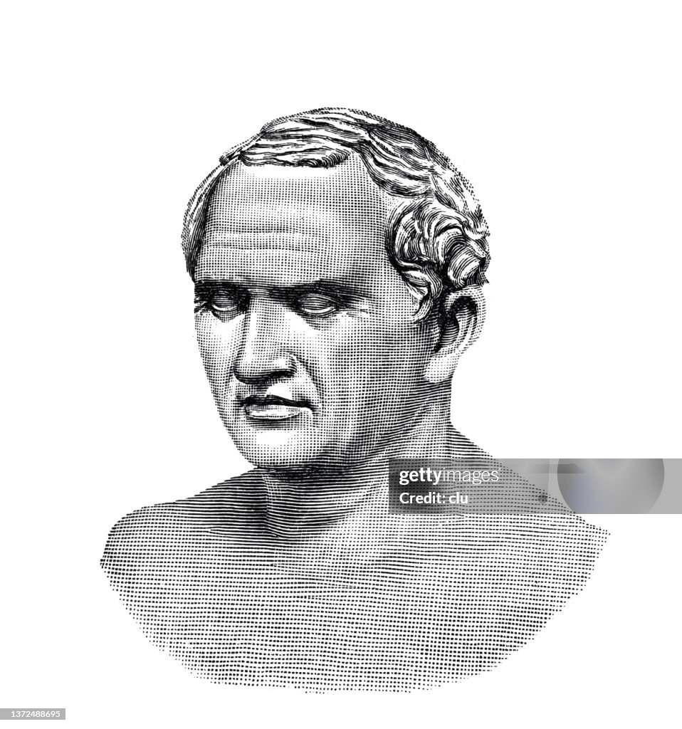 Cicero, Roman politician, lawyer, writer and philosopher, Rome's most famous orator and consul in 63 BC. Chr.