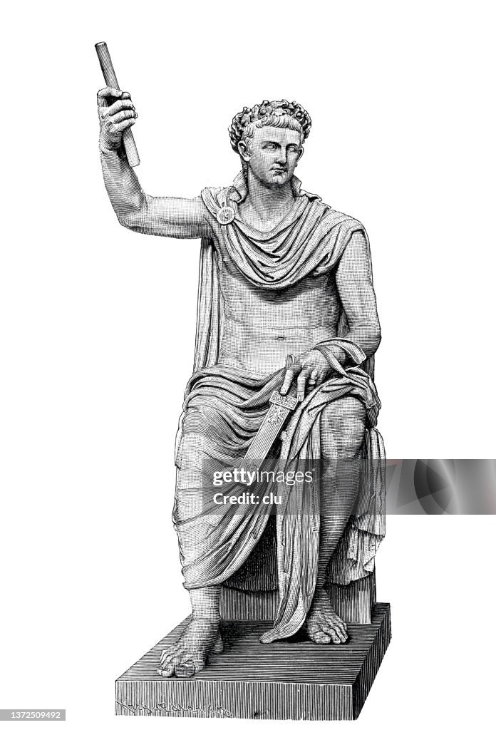 Tiberius Rome Tiberius Roman Emperor High-Res Vector Graphic - Getty Images