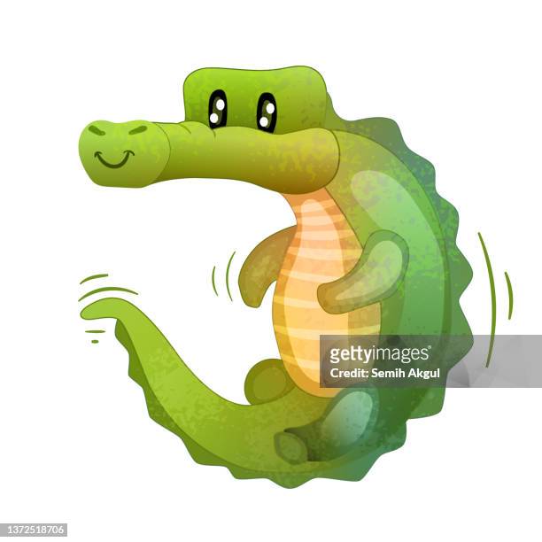 91 Crocodile Smile Cartoon High Res Illustrations - Getty Images