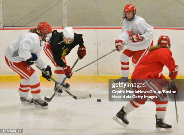 (Bloomington, MN, 02/02/18) Valerie Youngren of Watertown gets a..., News Photo