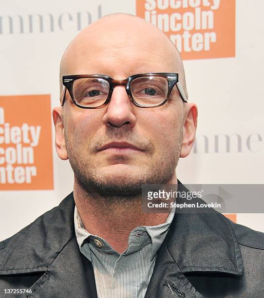 Director Steven Soderbergh attends the Film Comment Selects sneak preview screening of "Haywire" at The Film Society of Lincoln Center, Walter Reade...