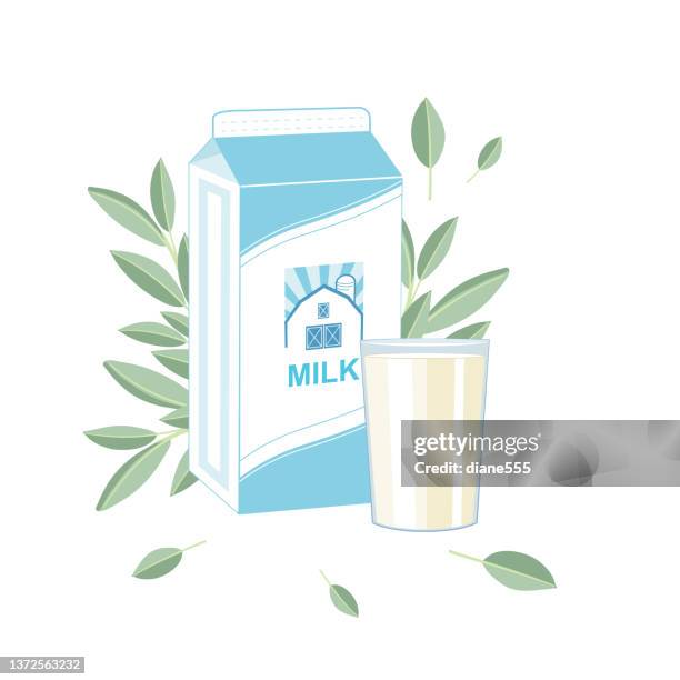 glass of milk on a transparent background - glass of milk transparent background stock illustrations