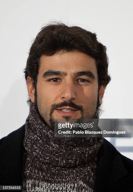 Actor Antonio Velazquez attends Basque Country Tourism Campaign Presentation at Cibeles Palace on January 17, 2012 in Madrid, Spain.