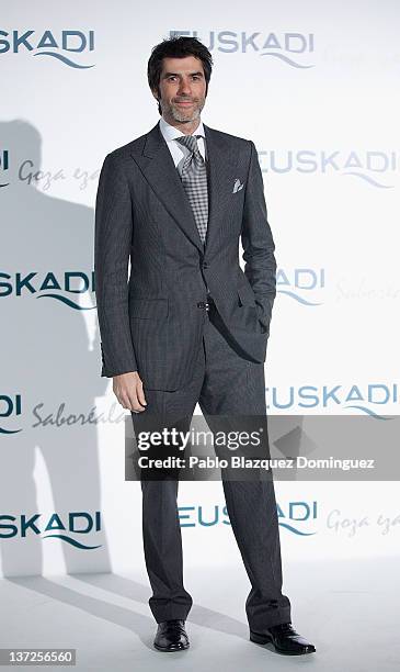 Jorge Fernandez attends Basque Country Tourism Campaign Presentation at Cibeles Palace on January 17, 2012 in Madrid, Spain.