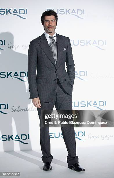 Jorge Fernandez attends Basque Country Tourism Campaign Presentation at Cibeles Palace on January 17, 2012 in Madrid, Spain.