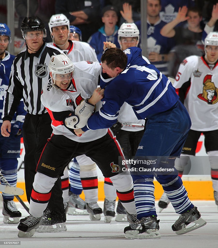 Ottawa Senators v Toronto Maple Leafs