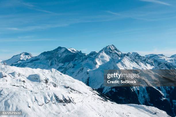 the beauty of nature - european alps stock pictures, royalty-free photos & images