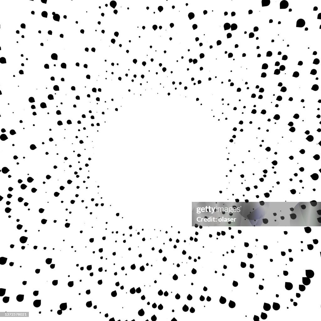 Full Frame Semi Random Drops In Circular Pattern Around Copy Space High ...