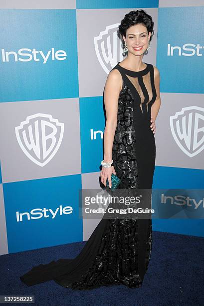 Actress Morena Baccarin arrives at 13th Annual Warner Bros. And InStyle Golden Globe After Party at The Beverly Hilton hotel on January 15, 2012 in...