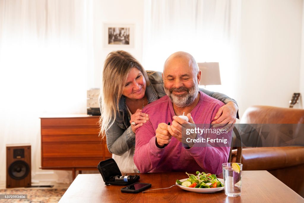 Managing diabetes with love and support