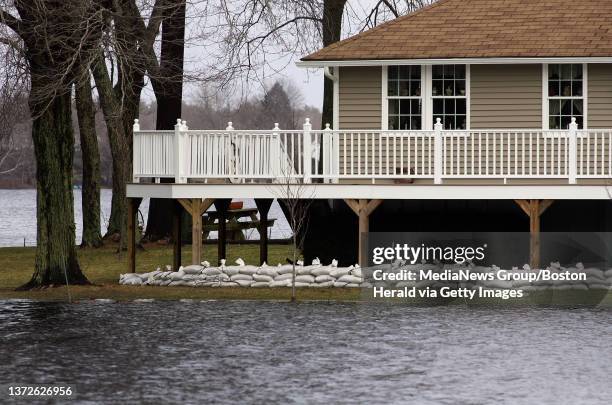 After a close call which had residents sandbagging their backyards and setting up sump pumps in their basements, water levels are finally going down...