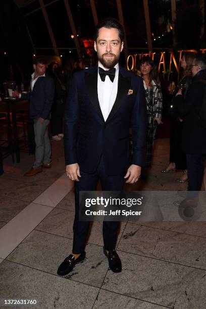 Richard Rankin attends the "Outlander" Season Six afterparty at The Sky Garden on February 24, 2022 in London, England.