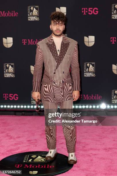 Prince Royce attends Univision's 34th Edition Of Premio Lo Nuestro a la Música Latina at FTX Arena on February 24, 2022 in Miami, Florida.