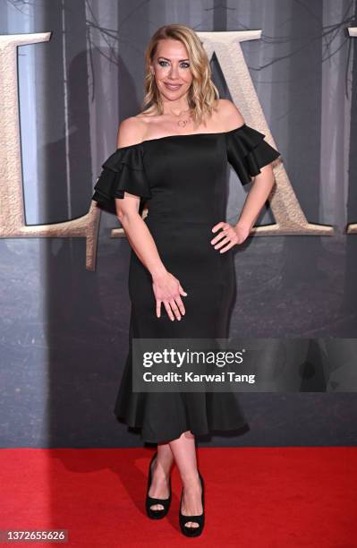 Laura Hamilton attends the "Outlander" Season Six Premiere at The Royal Festival Hall on February 24, 2022 in London, England.