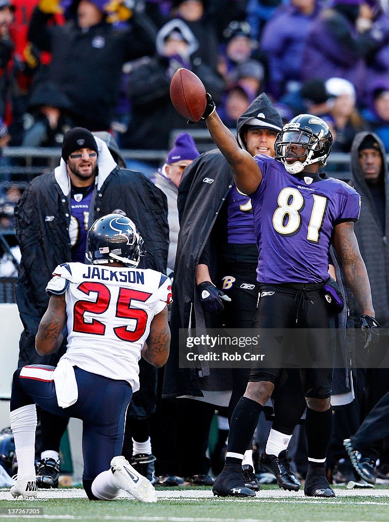 Divisional Playoffs - Houston Texans v Baltimore Ravens