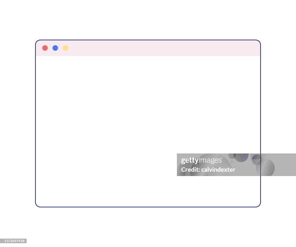 Transparent Browser Design Web Browser Minimal Design High-Res Vector Graphic - Getty Images