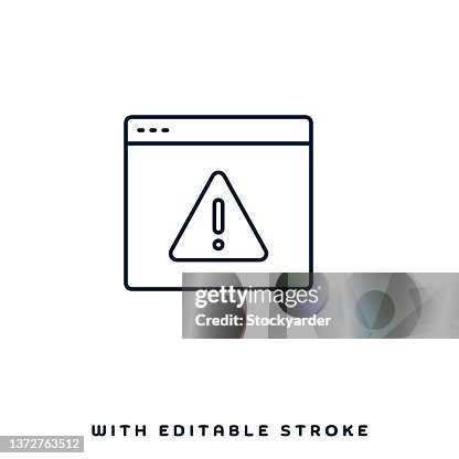 Browser Support Line Icon Design Browser Support Line Icon Design
