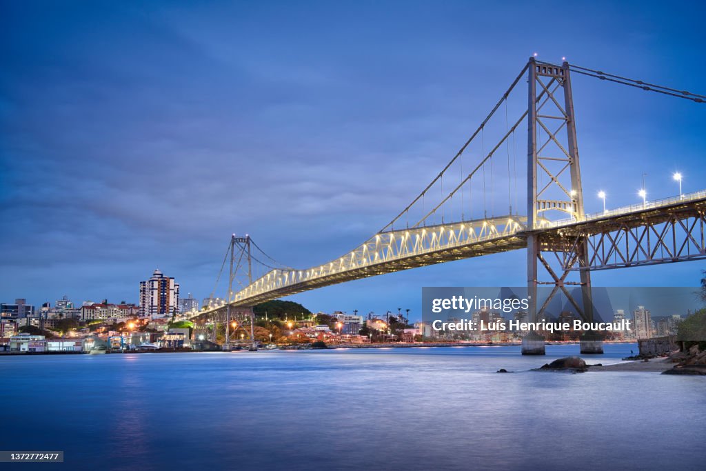 Hercilio Luz Bridge & Dawn