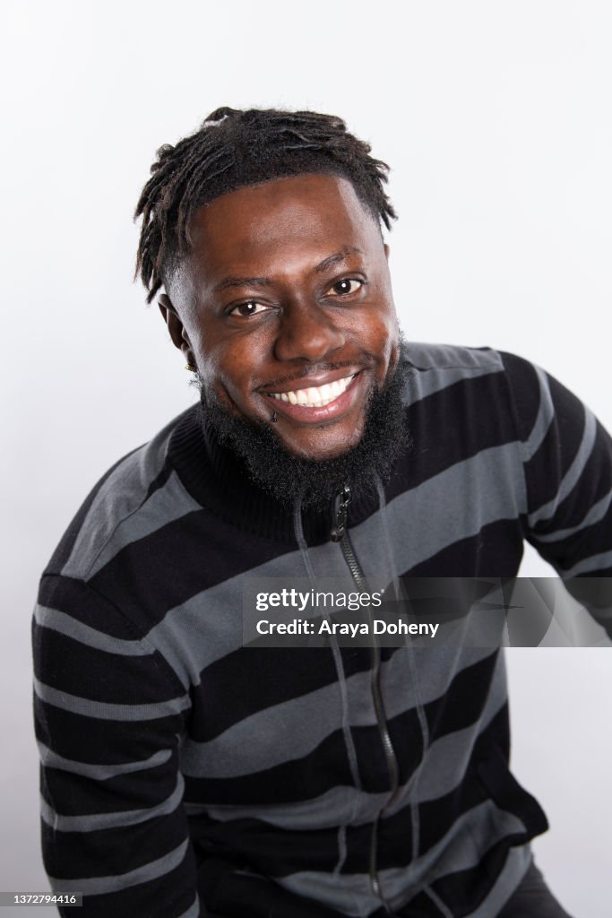 Rapper OFB Yung aka Chante Glee poses for a portrait on June 7, 2021 ...