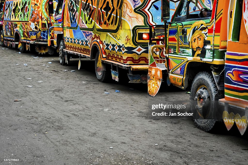 Tap-Tap: Four-Wheel Art in Haiti