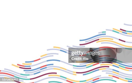 Wave Line Abstract Tech Background Wave Line Abstract Tech Background
