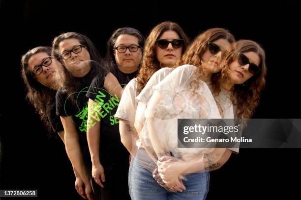 Best Coast rock duo Bobb Bruno and Bethany Cosentino are photographed for Los Angeles Times on January 22, 2022 in Los Angeles, California. PUBLISHED...