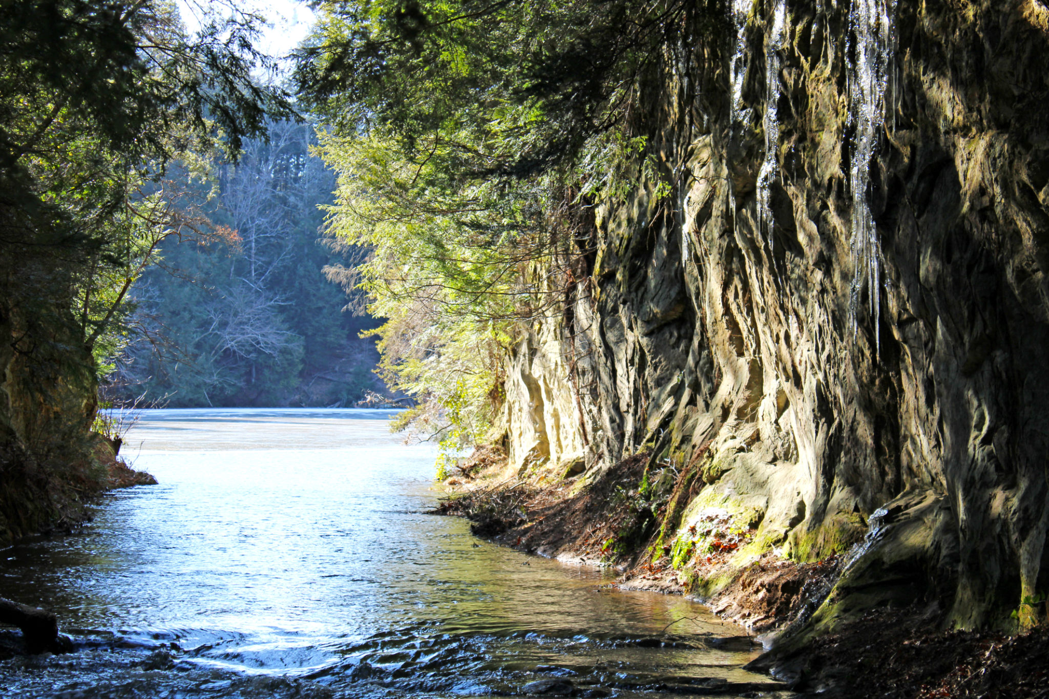 winter landscape ohio
