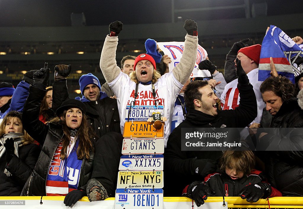 Divisional Playoffs - New York Giants v Green Bay Packers