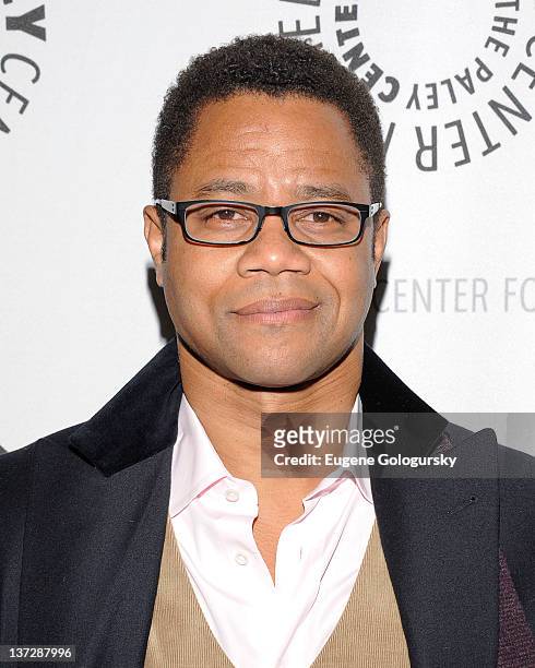Cuba Gooding Jr. Attends PALEYAFTERDARK: "Red Tails" at The Paley Center for Media on January 18, 2012 in New York City.