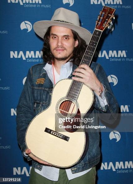 110th NAMM Show's Media Preview Day: Recording artist John Mayer ...