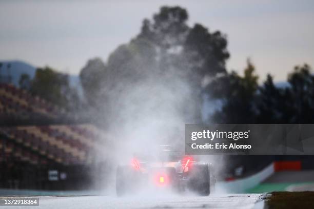 Daniel Ricciardo of Australia driving the McLaren F1 Team MCL36 Mercedes during Day Three of F1 Testing at Circuit de Barcelona-Catalunya on February...