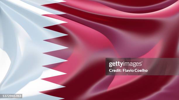 flag of qatar background - maroon stock pictures, royalty-free photos & images