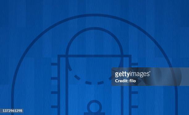 blue basketball court tournament background pattern - 籃球框 幅插畫檔、美工圖案、卡通及圖標