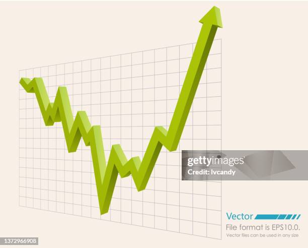 growth line chart - 證券交易市場 幅插畫檔、美工圖案、卡通及圖標