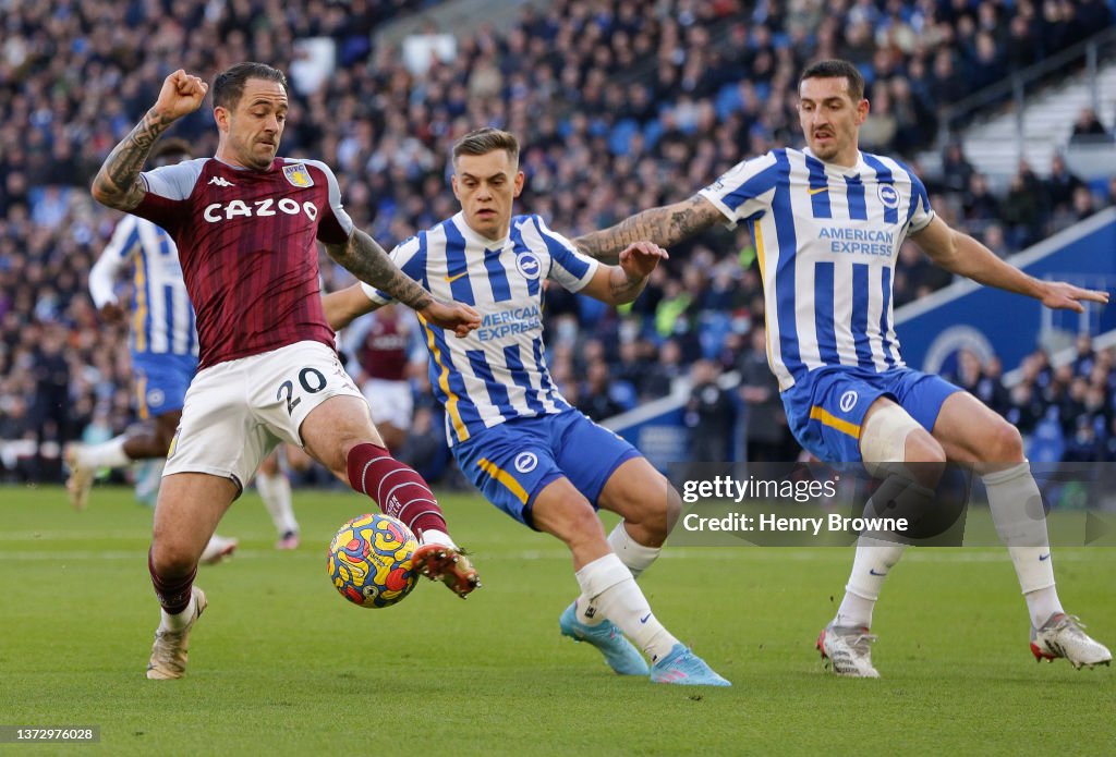 Brighton & Hove Albion v Aston Villa - Premier League