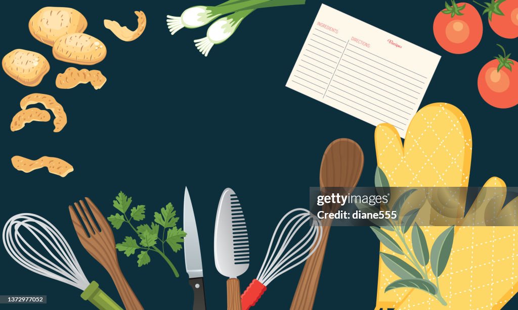 https://media.gettyimages.com/id/1372977052/vector/foods-and-cooking-background-with-copy-space-placed-on-a-black-background.jpg?s=1024x1024&w=gi&k=20&c=gNcq1Ga0rXTvXbrRNM1kcdVMmxLGbohl2W8cAIMlYnA=