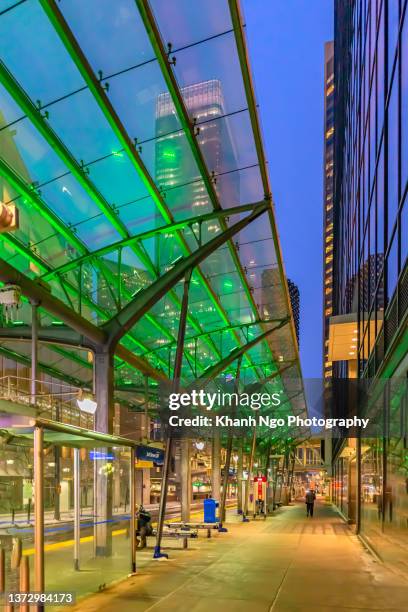 calgary downtown, alberta, canada. - downtown calgary stock pictures, royalty-free photos & images