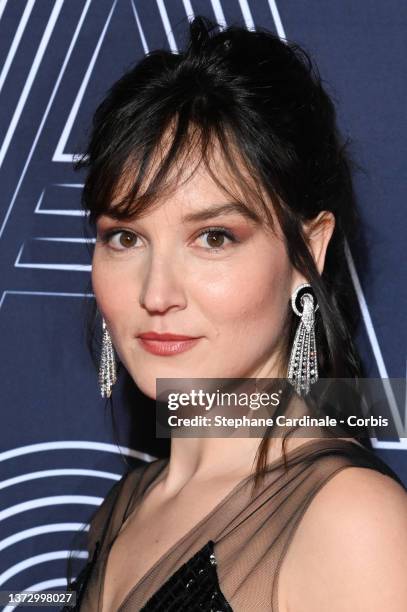 Anais Demoustier arrives at the 47th Cesar Film Awards Ceremony At L'Olympia on February 25, 2022 in Paris, France.