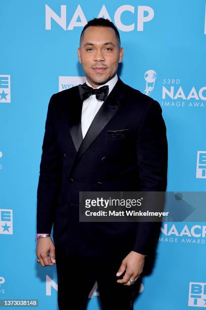 Jason McGee attends the 53rd NAACP Image Awards Live Show Screening on February 26, 2022 in Los Angeles, California.