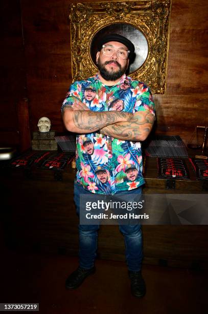Nikko Hurtado attends as Pizza Hut collaborates with Nikko Hurtado for a pop-up Fire & Ink event on February 26, 2022 in Los Angeles, California.