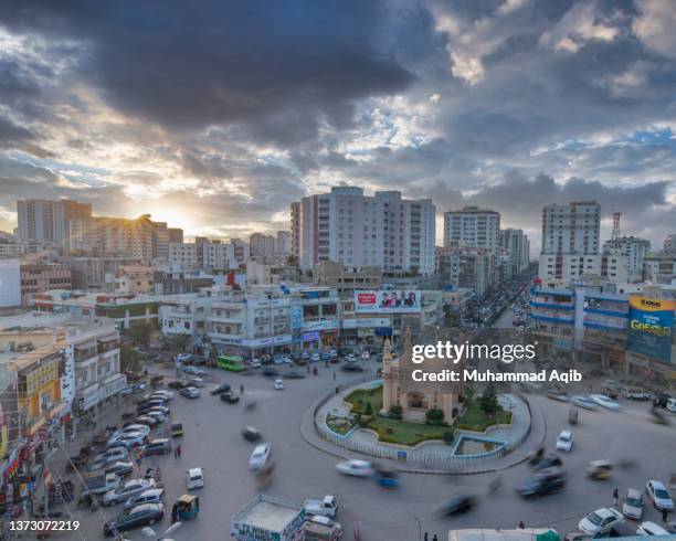 charminar chorangi karachi, famous landmarks of karachi city - karachi ストックフォトと画像